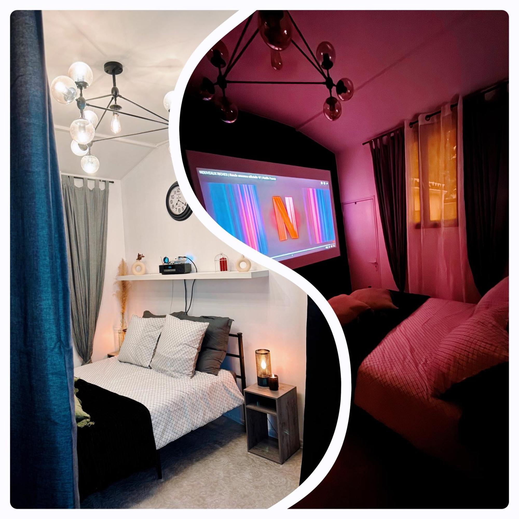 Maisonnette Proche De Paris & Home Cinema Бур-ла-Рен Экстерьер фото